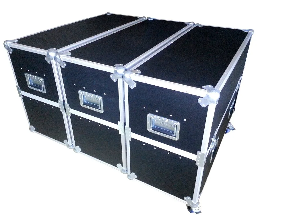 Flight case package for rental cabinet P2.5/P3/P3.91/P4/P4.81/P5/P6/P8/P10, 6pcs or 8 pcs cabinets in 1pcs flight case
Flight case package for rental cabinet P2.5/P3/P3.91/P4/P4.81/P5/P6/P8/P10, 6pcs or 8 pcs cabinets in 1pcs flight case