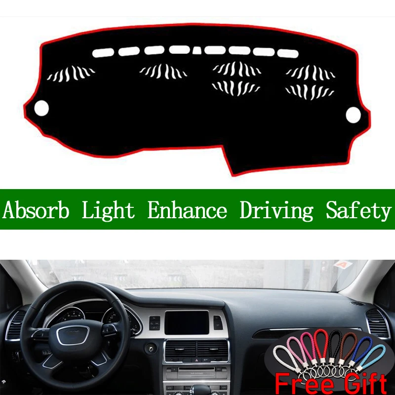 Для AUDI Q7 2006 2007 2008 2009-2015 Крышка приборной панели солнцезащитный тент нескользящий коврик автомобильные наклейки аксессуары для интерьера
Для AUDI Q7 2006 2007 2008 2009-2015 Крышка приборной панели солнцезащитный тент нескользящий коврик автомобильные наклейки аксессуары для интерьера
