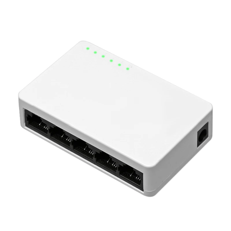 Network Desktop Switch 5 Port 10/100Mbps Fast Ethernet Network Switch LAN Hub/Full or Half duplex Exchange EU US Plug
Network Desktop Switch 5 Port 10/100Mbps Fast Ethernet Network Switch LAN Hub/Full or Half duplex Exchange EU US Plug