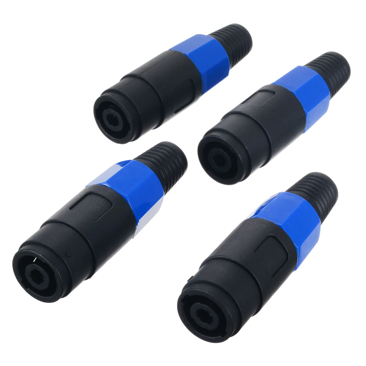 4pcs/lot 4 Pin Pole Female Jack Speaker Cable Connector Suitable for 8mm Microphone Cable Audio Loudspeaker
4pcs/lot 4 Pin Pole Female Jack Speaker Cable Connector Suitable for 8mm Microphone Cable Audio Loudspeaker