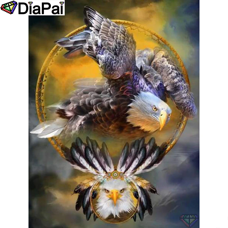 DIAPAI Diamond Painting 5D DIY 100% Full Square/Round Drill "Animal eagle" Diamond Embroidery Cross Stitch 3D Decor A24268
DIAPAI Diamond Painting 5D DIY 100% Full Square/Round Drill "Animal eagle" Diamond Embroidery Cross Stitch 3D Decor A24268