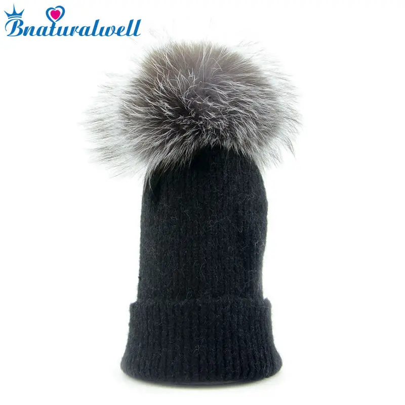 Bnaturalwell Toddler Infant Winter Hats Real Fox Fur Pompom Hat Baby Boy Girls Knitted Cap Kids Child Thick Warm Beanies H011S
Bnaturalwell Toddler Infant Winter Hats Real Fox Fur Pompom Hat Baby Boy Girls Knitted Cap Kids Child Thick Warm Beanies H011S