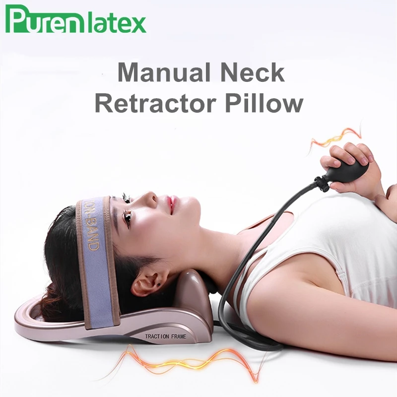 PurenLatex New Design Neck Retractor Pillow Memory Foam Orthopedic Pillow Gravity Stretch Cervical Vertebra Massage Spots Pillow
PurenLatex New Design Neck Retractor Pillow Memory Foam Orthopedic Pillow Gravity Stretch Cervical Vertebra Massage Spots Pillow