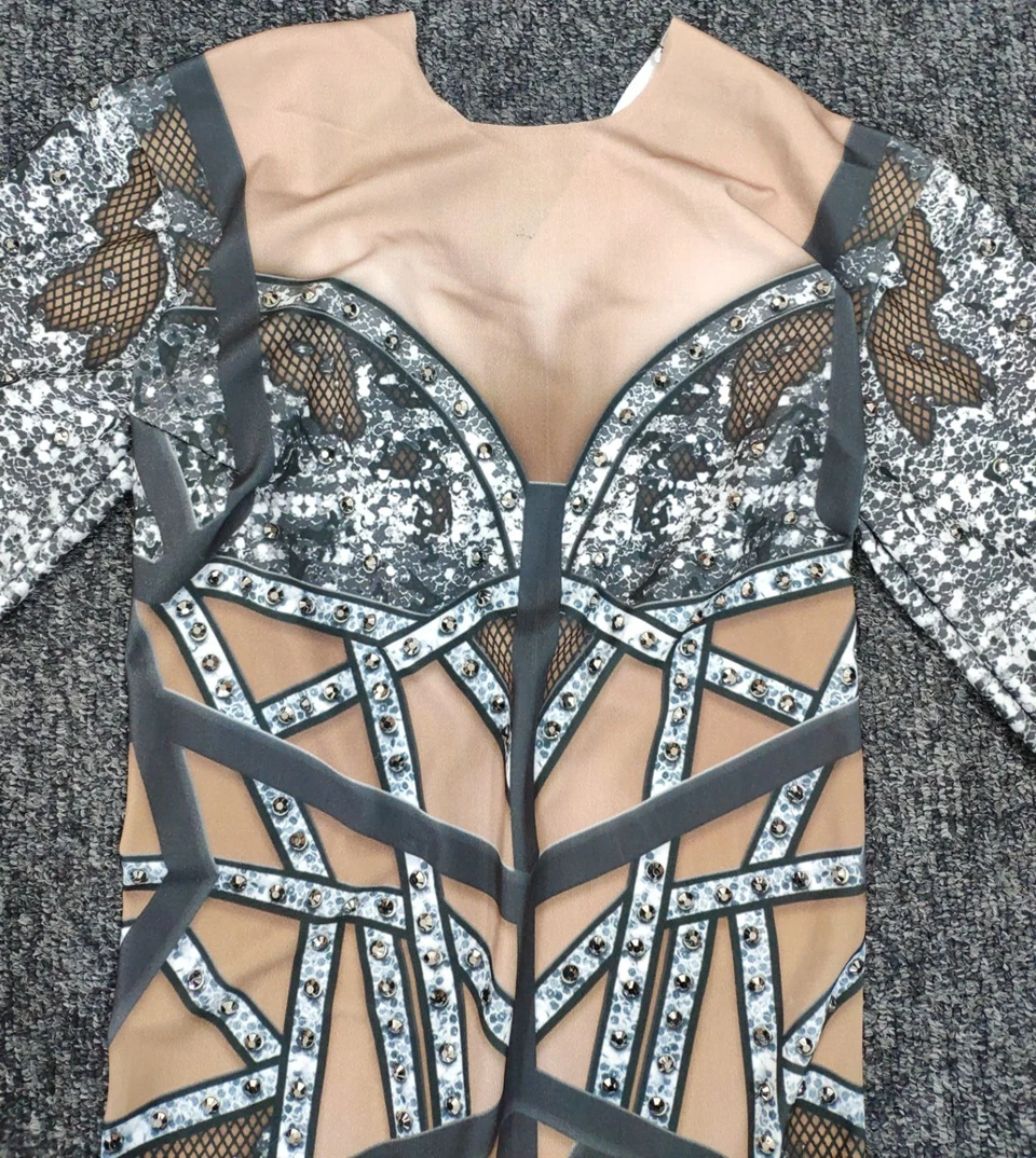 Women Dyeing Black Rhinestones Long Dress Stretch Bandage Dress Evening Wear Women's Prom Birthday Celebrate Party Dresses
Women Dyeing Black Rhinestones Long Dress Stretch Bandage Dress Evening Wear Women's Prom Birthday Celebrate Party Dresses