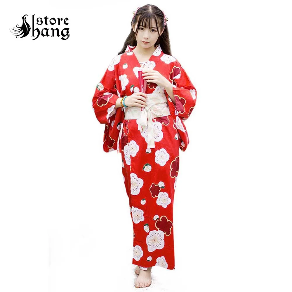 Women's Sexy Yukata Kimono Dress Satin Chiffon Long Floral Japanese Kimono Robe Gown Sexy Traditional Obi Set Costumes
Women's Sexy Yukata Kimono Dress Satin Chiffon Long Floral Japanese Kimono Robe Gown Sexy Traditional Obi Set Costumes