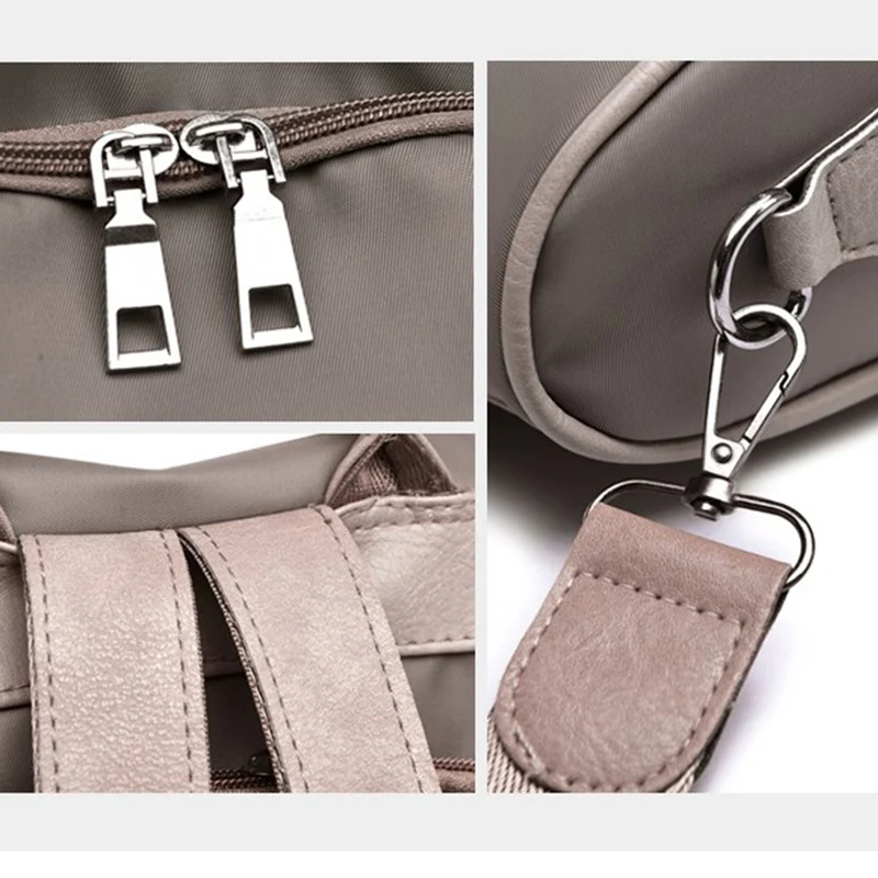 3Solid Colors Women's Anti-theft Swimming Bag Oxford Waterproof Classic Elegant Girl Rucksack Shopping Leisure School Bag
3Solid Colors Women's Anti-theft Swimming Bag Oxford Waterproof Classic Elegant Girl Rucksack Shopping Leisure School Bag
