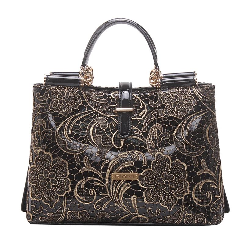 New Women's Leather Handbag Lace Shoulder Bag Large Capacity Messenger Bag Fashion Tote.
New Women's Leather Handbag Lace Shoulder Bag Large Capacity Messenger Bag Fashion Tote.