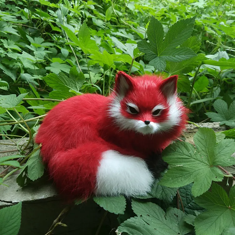 Новая креативная игрушка лисицы из полиэтилена и меха, Милая модель Красной лисицы, подарок, около 16x11x13 см y0315
Новая креативная игрушка лисицы из полиэтилена и меха, Милая модель Красной лисицы, подарок, около 16x11x13 см y0315