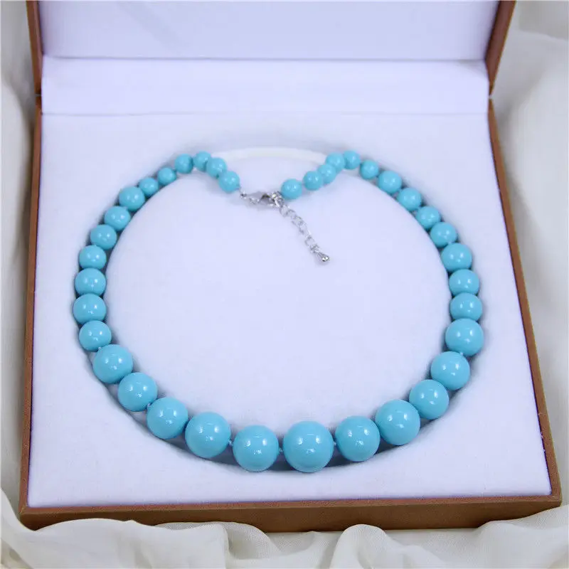 AAA+ 8-16mm blue shell pearl luxury & fashion necklace 18'' AAA style Fine Noble real Natural free shipping
AAA+ 8-16mm blue shell pearl luxury & fashion necklace 18'' AAA style Fine Noble real Natural free shipping