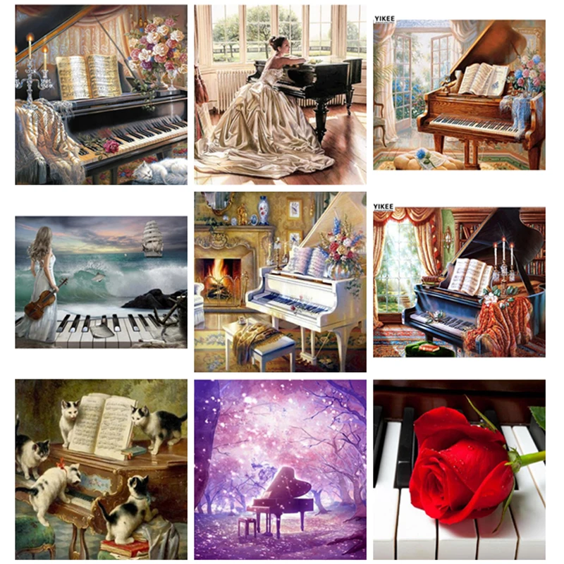 diy painting,5d diamond embroidery,cross stitch, full square, piano, diamond painting sea
diy painting,5d diamond embroidery,cross stitch, full square, piano, diamond painting sea
