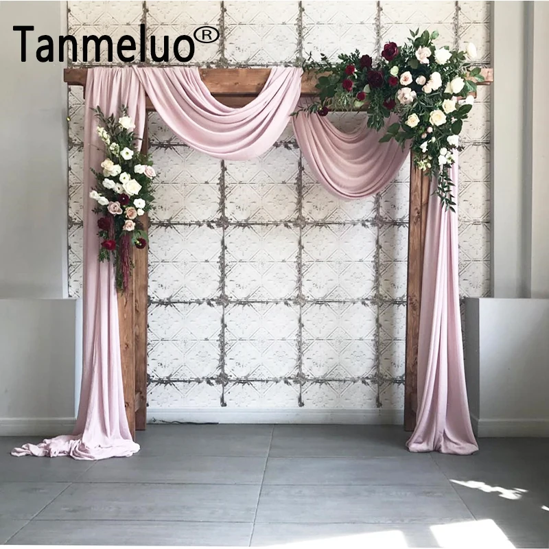 6M Tanmeluo Arch Drapery Panel Outdoor Wedding Backdrop Curtain Polyester Draping Voile Arbor Fabric Home Event Party Decoration
6M Tanmeluo Arch Drapery Panel Outdoor Wedding Backdrop Curtain Polyester Draping Voile Arbor Fabric Home Event Party Decoration