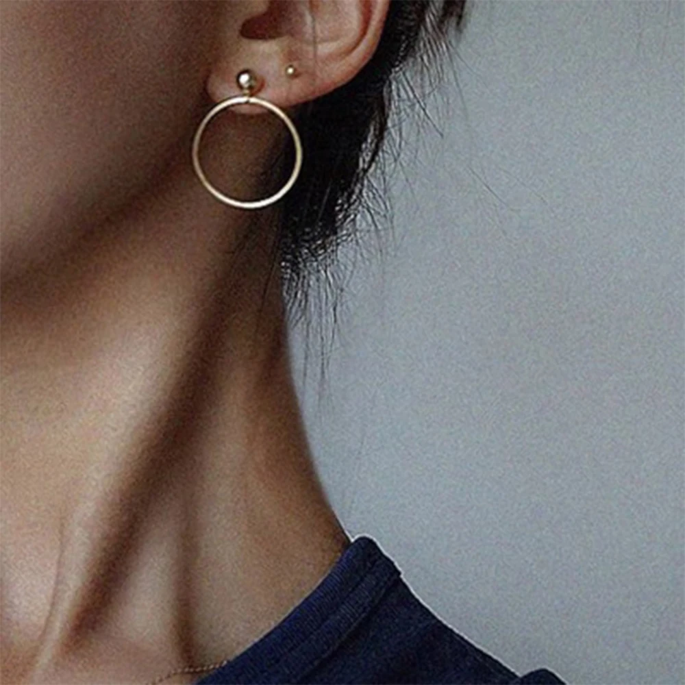 IPARAM New 2020 Fashion Jewelry Punk Style Gold & Sliver Colors Geometric Round Circle Drop Earrings Best Gift for Women Girl
IPARAM New 2020 Fashion Jewelry Punk Style Gold & Sliver Colors Geometric Round Circle Drop Earrings Best Gift for Women Girl