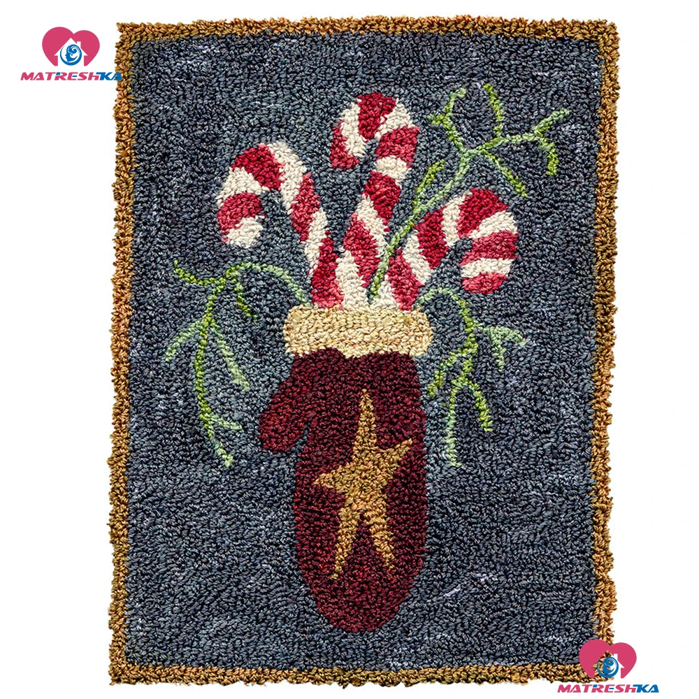 Christmas decoration Latch Hook Rug Kits Needlework kit carpet embroidery Crocheting Rug Yarn Cushion Handmade Embroidery Carpet
Christmas decoration Latch Hook Rug Kits Needlework kit carpet embroidery Crocheting Rug Yarn Cushion Handmade Embroidery Carpet