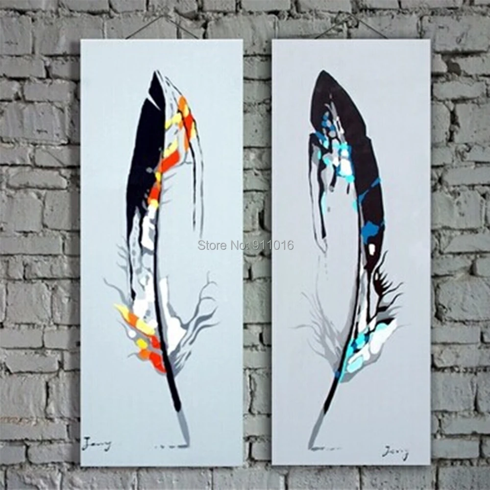Hot Oil Paintings Handmade Canvas Modern Feather Painting Acrylic Paintings Hang Pictures Wall Abstract Home Decor Picture
Hot Oil Paintings Handmade Canvas Modern Feather Painting Acrylic Paintings Hang Pictures Wall Abstract Home Decor Picture