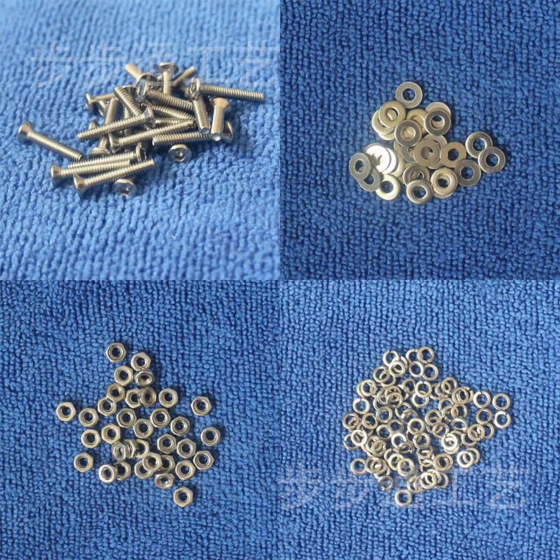 600pcs/set M2 304 Stainless Steel Hex Socket Screws Bolt With Hex Nuts Washers Assortment Flat Head
600pcs/set M2 304 Stainless Steel Hex Socket Screws Bolt With Hex Nuts Washers Assortment Flat Head