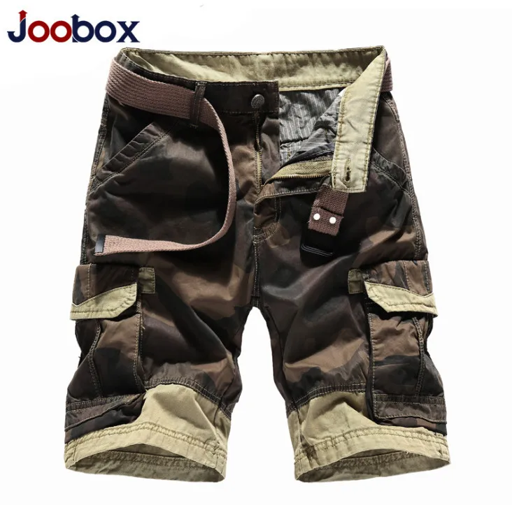 JOOBOX Summer Cargo Shorts Men New Design 100%Cotton Camouflage Military Casual Shorts Army Green Khaki Short Pants Within Belt
JOOBOX Summer Cargo Shorts Men New Design 100%Cotton Camouflage Military Casual Shorts Army Green Khaki Short Pants Within Belt