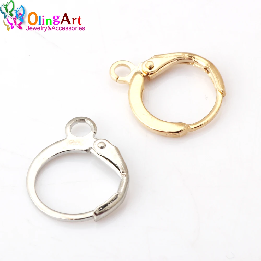 OlinglArt 12pcs/lot 12*15mm Copper Round French ear clip/earrings hook wire clasp KC gold/rhodium-plated DIY jewelry making
OlinglArt 12pcs/lot 12*15mm Copper Round French ear clip/earrings hook wire clasp KC gold/rhodium-plated DIY jewelry making