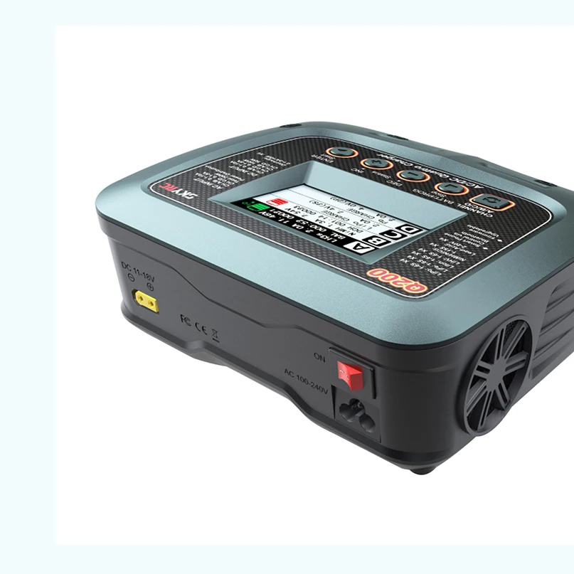 SKYRC Q200 1 to 4 Intelligent Charger/Discharger AC/DC Drone Balance Charger for Lipo/LiHV/Lithium-iron/Ion/NiMH/NiCD/Lead-acid
SKYRC Q200 1 to 4 Intelligent Charger/Discharger AC/DC Drone Balance Charger for Lipo/LiHV/Lithium-iron/Ion/NiMH/NiCD/Lead-acid