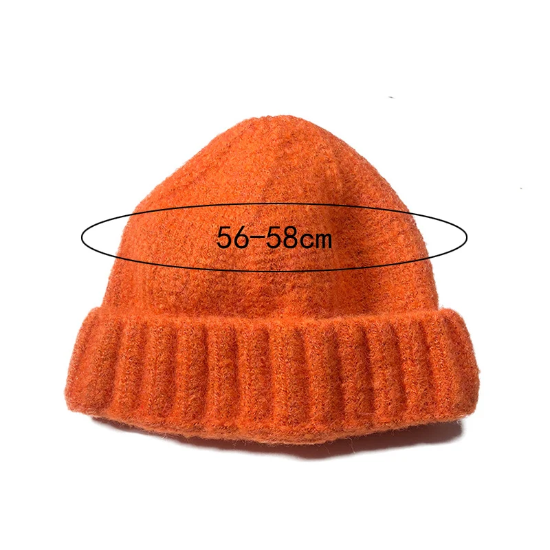 ROSASSY Popular Knitted Beanies Winter Hats Cap for Men Women High Quality Chenille Hip Hop Hat Street Boy | Аксессуары для одежды