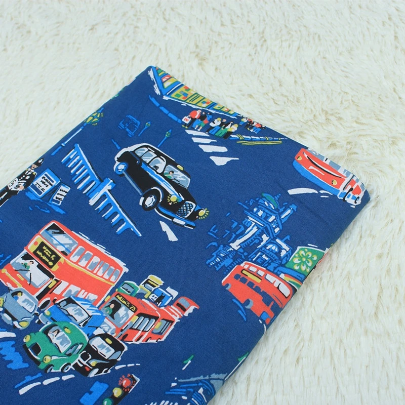 140CM Width Cartoon printed fabric 100% cotton plain fabric with red Cars printing tecido de algodao patchwork
140CM Width Cartoon printed fabric 100% cotton plain fabric with red Cars printing tecido de algodao patchwork