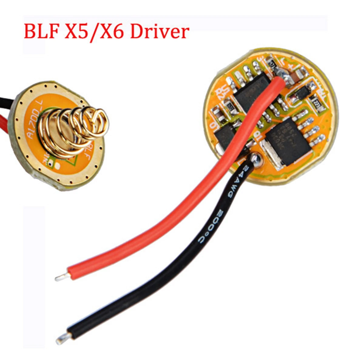 Драйвер фонарика BLF X6 X5 S2 S3 SS SC драйвер для и FET + 7135 2 8 4 35 в освещения|Фонарики