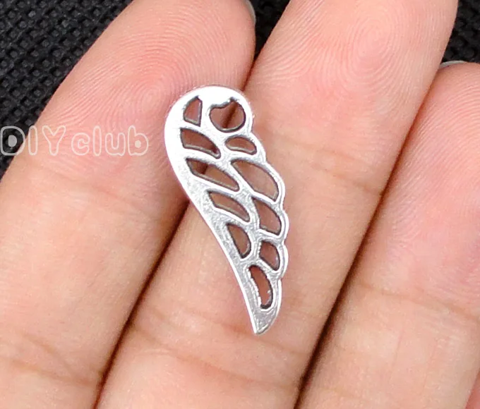 100pcs-антикварное посеребренное крыло Подвески кулон, ангел подвеска крыло 25x9mm
100pcs-антикварное посеребренное крыло Подвески кулон, ангел подвеска крыло 25x9mm