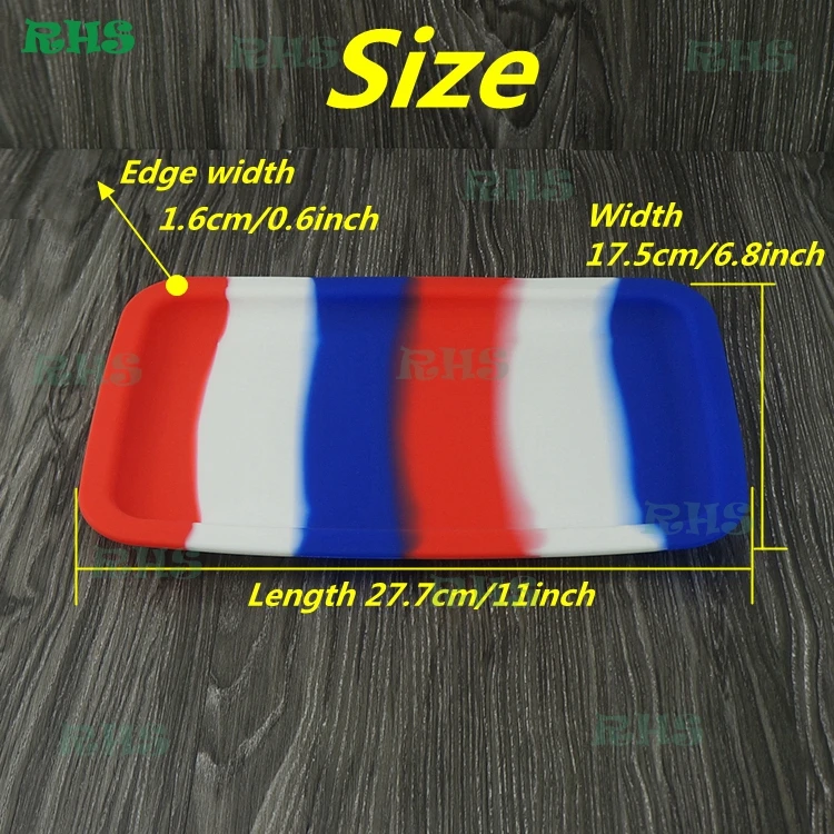 RHS home cheaper price 100% food grade silicone rolling tray silicone tray silicone dab tray beautiful mix colors free shipping
RHS home cheaper price 100% food grade silicone rolling tray silicone tray silicone dab tray beautiful mix colors free shipping