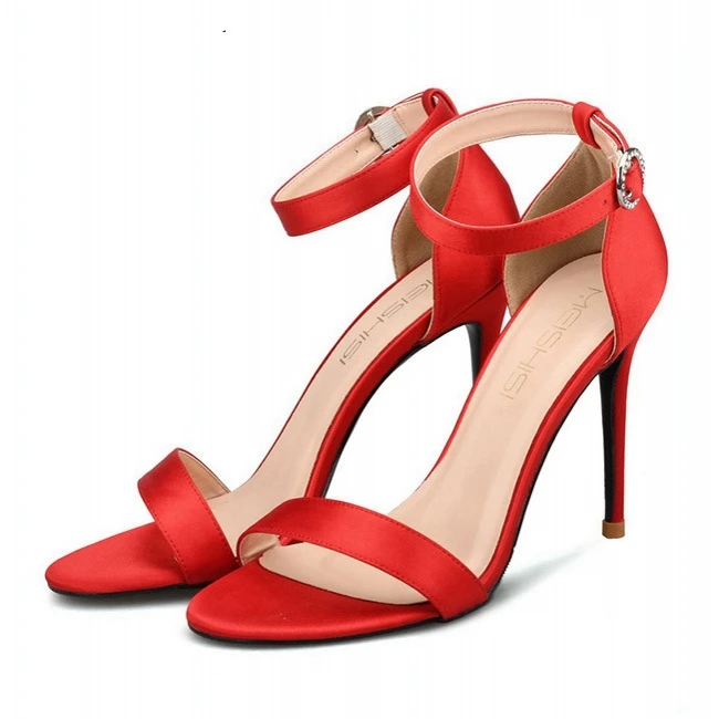 Comfort Sandals New Style Women Fashion Solid Summer Shoes Big Size Elegant Party Wedding Sexy High Heel Ankle Strap Shoes J0042
Comfort Sandals New Style Women Fashion Solid Summer Shoes Big Size Elegant Party Wedding Sexy High Heel Ankle Strap Shoes J0042