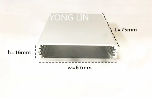 1 piece Aluminum BOX/PCB BOX/ aluminum abs enclosure16*67*75mm.aluminum junction housing aluminum electronics box
1 piece Aluminum BOX/PCB BOX/ aluminum abs enclosure16*67*75mm.aluminum junction housing aluminum electronics box