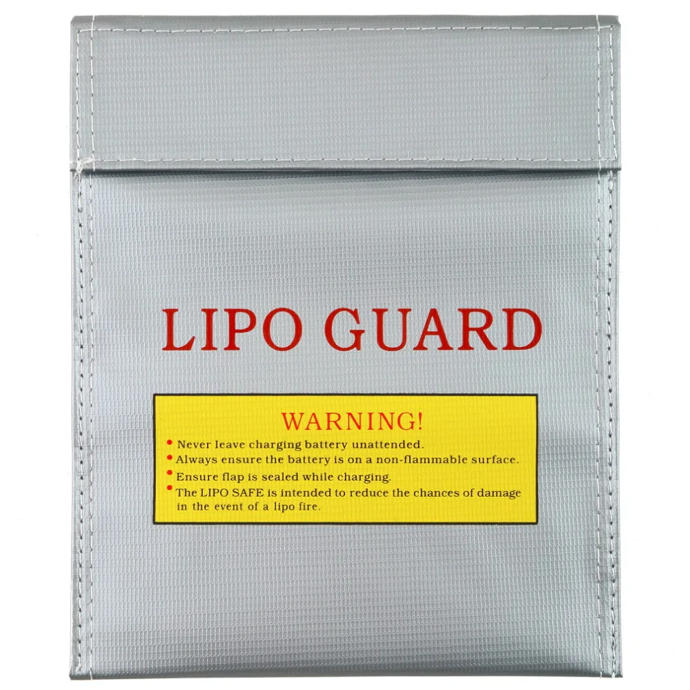 1Pc Fireproof RC LiPo Battery Safety Bag Safe Guard Charge Bag Sack 180 X 230 mm New Hot!
1Pc Fireproof RC LiPo Battery Safety Bag Safe Guard Charge Bag Sack 180 X 230 mm New Hot!