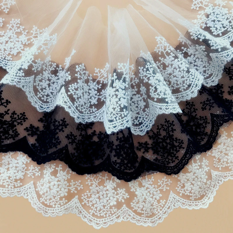 Cotton Mesh Sewing Craft Emboridery Snowflake Mesh Lace Trim Fabric Applique Decorative Trim 5 colors for choice-XQ
Cotton Mesh Sewing Craft Emboridery Snowflake Mesh Lace Trim Fabric Applique Decorative Trim 5 colors for choice-XQ