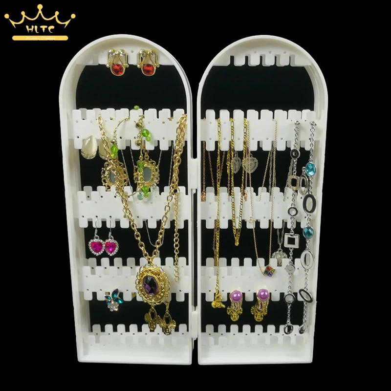 White Acrylic Earrings Display Holder Necklace Pendant Box Jewelry Organizer Cases holder up 120 pairs of earrings
White Acrylic Earrings Display Holder Necklace Pendant Box Jewelry Organizer Cases holder up 120 pairs of earrings