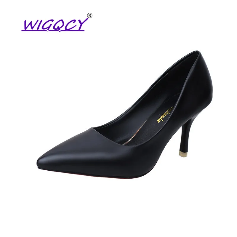 Pointed Shallow High heels pumps women shoes 2019 spring summer shoes women fashion Thin Heels Rubber sole Casual ladies shoes
Pointed Shallow High heels pumps women shoes 2019 spring summer shoes women fashion Thin Heels Rubber sole Casual ladies shoes
