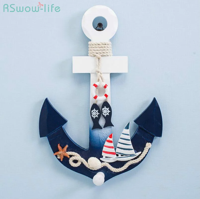Mediterranean Ocean Style Wooden Boat Anchor Sailboat Hook Creative Home Living Room Bedroom Bar Hanging Modern Wall Decoration
Mediterranean Ocean Style Wooden Boat Anchor Sailboat Hook Creative Home Living Room Bedroom Bar Hanging Modern Wall Decoration