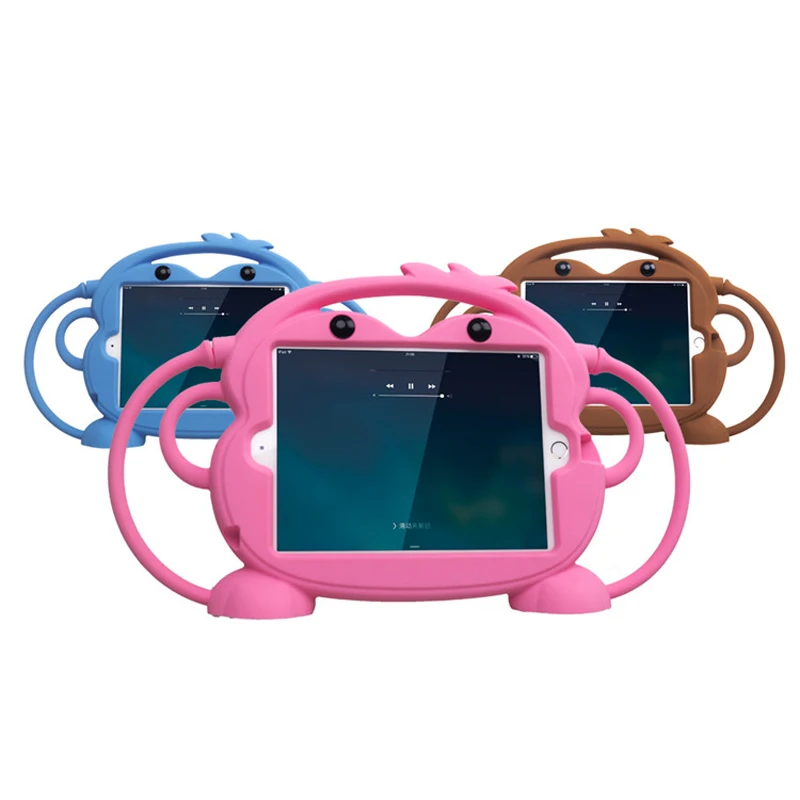 Силиконовые чехлы в форме обезьяны для планшетного ПК Apple iPad mini 1/2/3/4