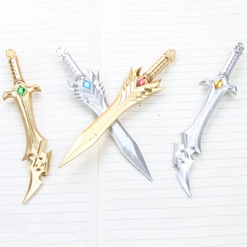 A43 student prize for children's gift of fire line hero alliance sword neutral pen signature pen black student stationery
A43 student prize for children's gift of fire line hero alliance sword neutral pen signature pen black student stationery