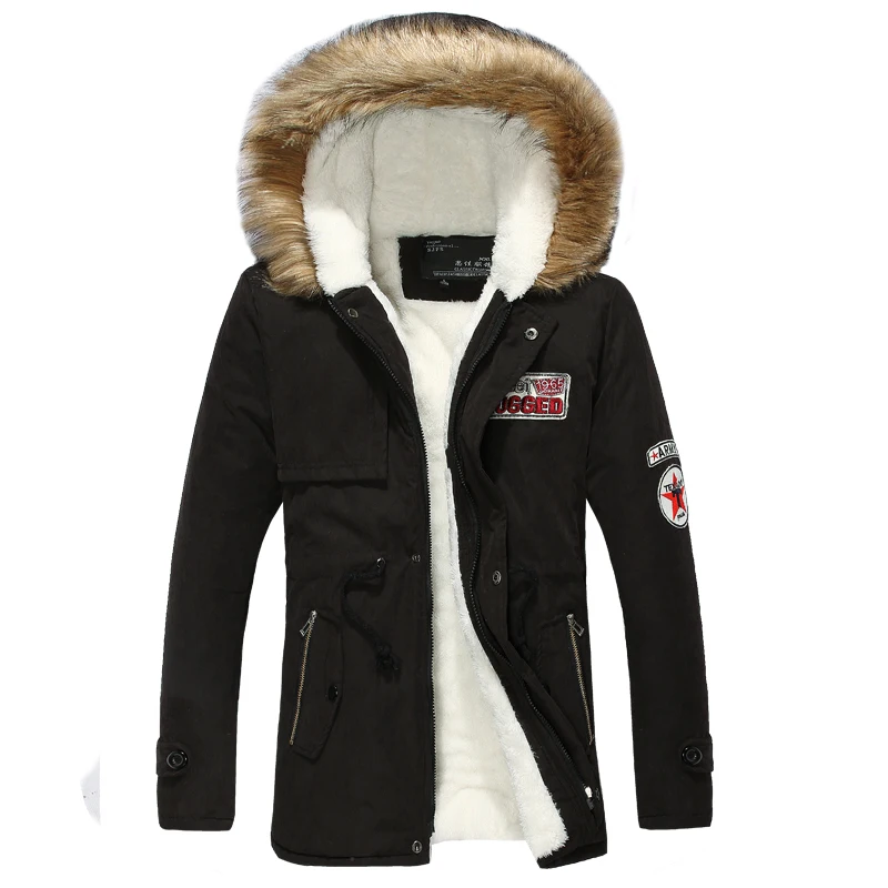 YASUGUOJI new 2019 winter epaulet design plus velvet military male coat with fur hooded plus size 5xl warm jacket men mdy7
YASUGUOJI new 2019 winter epaulet design plus velvet military male coat with fur hooded plus size 5xl warm jacket men mdy7
