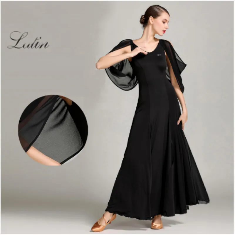 Sexy Lady Sexy Ballroom Dance Costume Female Competition Dancing Dress Female Modern Waltz Tango Standard Stage Clothes B-6062B
Sexy Lady Sexy Ballroom Dance Costume Female Competition Dancing Dress Female Modern Waltz Tango Standard Stage Clothes B-6062B