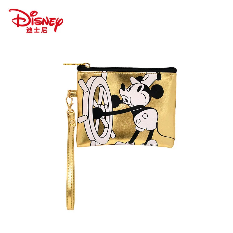 Disney Mummy сумка из искусственной кожи золотого цвета с Микки Маусом модная и Милая