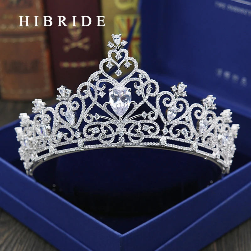 luxury Full Cubic Zirconia Headbands Silver Color Leaf CZ Wedding Tiara Crown Bridal Queen Princess Crown Hair Accessories
luxury Full Cubic Zirconia Headbands Silver Color Leaf CZ Wedding Tiara Crown Bridal Queen Princess Crown Hair Accessories