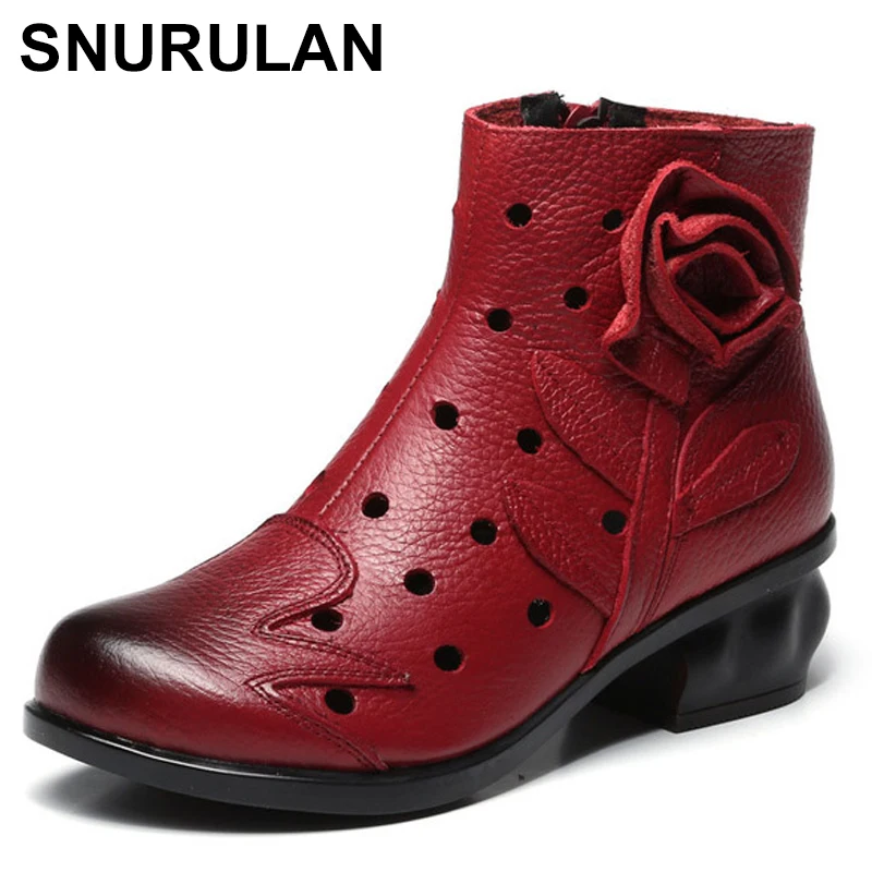 SNURULAN Spring and summer new national style women's sandals with thick flowers in the hole hole mother's sandals
SNURULAN Spring and summer new national style women's sandals with thick flowers in the hole hole mother's sandals