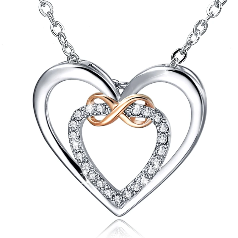 Szelam Heart Crystal Pendant Necklace Women's Silver Jewelry Necklaces Collar mujer 2019 New SNE190067
Szelam Heart Crystal Pendant Necklace Women's Silver Jewelry Necklaces Collar mujer 2019 New SNE190067