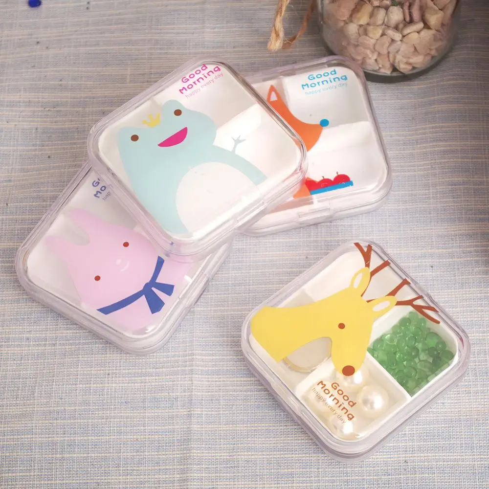 Portable Mini Cartoon Plastic Pill Box Medicine Case For Healthy Care Empty Drugs Box For False Eyelashes
Portable Mini Cartoon Plastic Pill Box Medicine Case For Healthy Care Empty Drugs Box For False Eyelashes