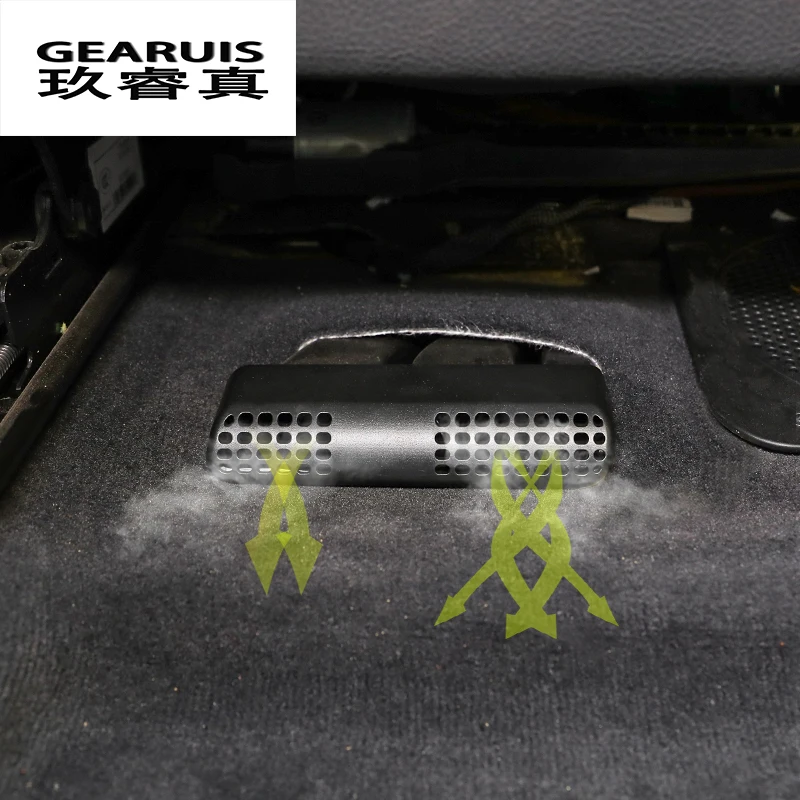 Car-styling Rear air conditioning vent decorative frame air outlet trim strip Interior Dust cover For BMW 3/4 series 3series GT
Car-styling Rear air conditioning vent decorative frame air outlet trim strip Interior Dust cover For BMW 3/4 series 3series GT