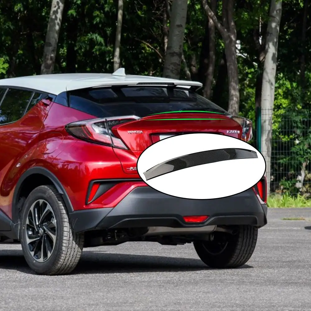 For Toyota CHR C-HR 2016 2017 2018 ABS Car Accessory Rear Trunk Lid Spoiler Trim Tail Rear Upper Bumper Protector Sticker Cover
For Toyota CHR C-HR 2016 2017 2018 ABS Car Accessory Rear Trunk Lid Spoiler Trim Tail Rear Upper Bumper Protector Sticker Cover