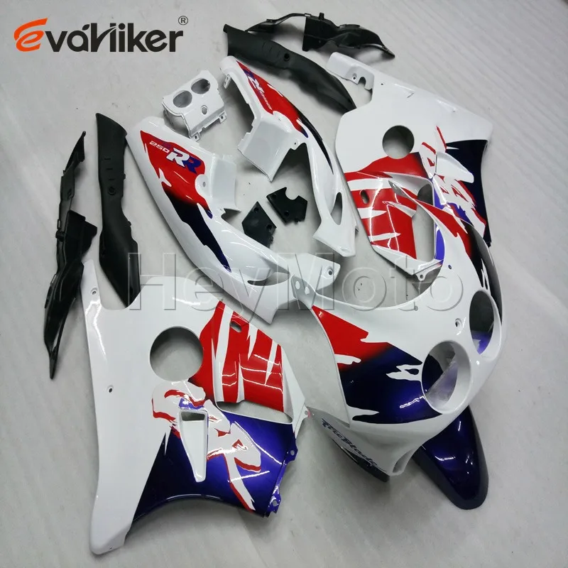 ABS обтекатель мотоцикла для CBR250RR MC22 1990 1991 1992 1993 1994 1995 1996 1997 1998 1999 красный белый синий литьевая форма
ABS обтекатель мотоцикла для CBR250RR MC22 1990 1991 1992 1993 1994 1995 1996 1997 1998 1999 красный белый синий литьевая форма