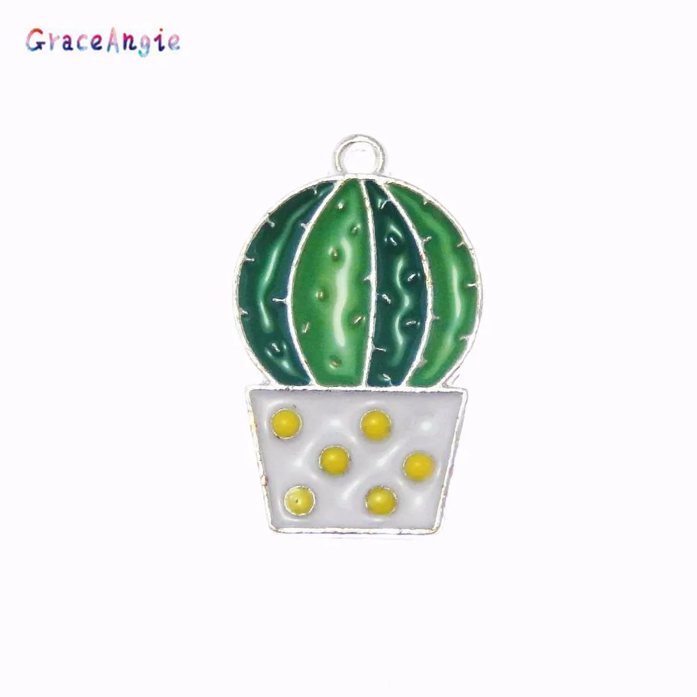 GraceAngie 10pcs Enamel Cactus Charms for Jewelry Making Floating Metal Pendant For Living Women Earrings DIY Fashion Crafts
GraceAngie 10pcs Enamel Cactus Charms for Jewelry Making Floating Metal Pendant For Living Women Earrings DIY Fashion Crafts