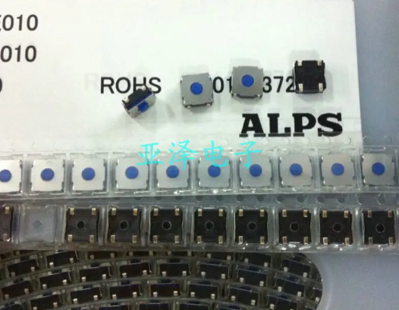 Оригинальный сенсорный коммутатор ALPS SKRAAWE010 Alps 6,2*6,2*3,4, 20 шт./лот, мягкий, высокая эксплуатация
Оригинальный сенсорный коммутатор ALPS SKRAAWE010 Alps 6,2*6,2*3,4, 20 шт./лот, мягкий, высокая эксплуатация