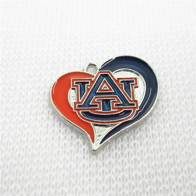 Enamel Auburn city 12pcs heart sport Dangle charm Hanging Charm DIY Necklace Jewelry Accessories Charms
Enamel Auburn city 12pcs heart sport Dangle charm Hanging Charm DIY Necklace Jewelry Accessories Charms