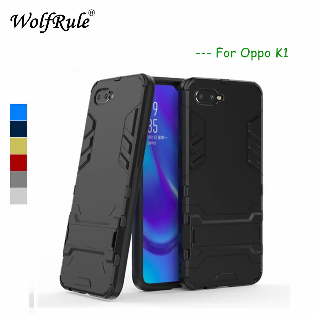 Чехол wolflule OPPO K1, мягкий резиновый + пластиковый чехол с подставкой для OPPO K1, чехол для телефона OPPO K1/ RX17 Neo/oppo R15x, сумка
Чехол wolflule OPPO K1, мягкий резиновый + пластиковый чехол с подставкой для OPPO K1, чехол для телефона OPPO K1/ RX17 Neo/oppo R15x, сумка